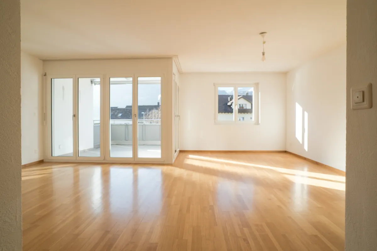 Rental unit cleaned and ready to list